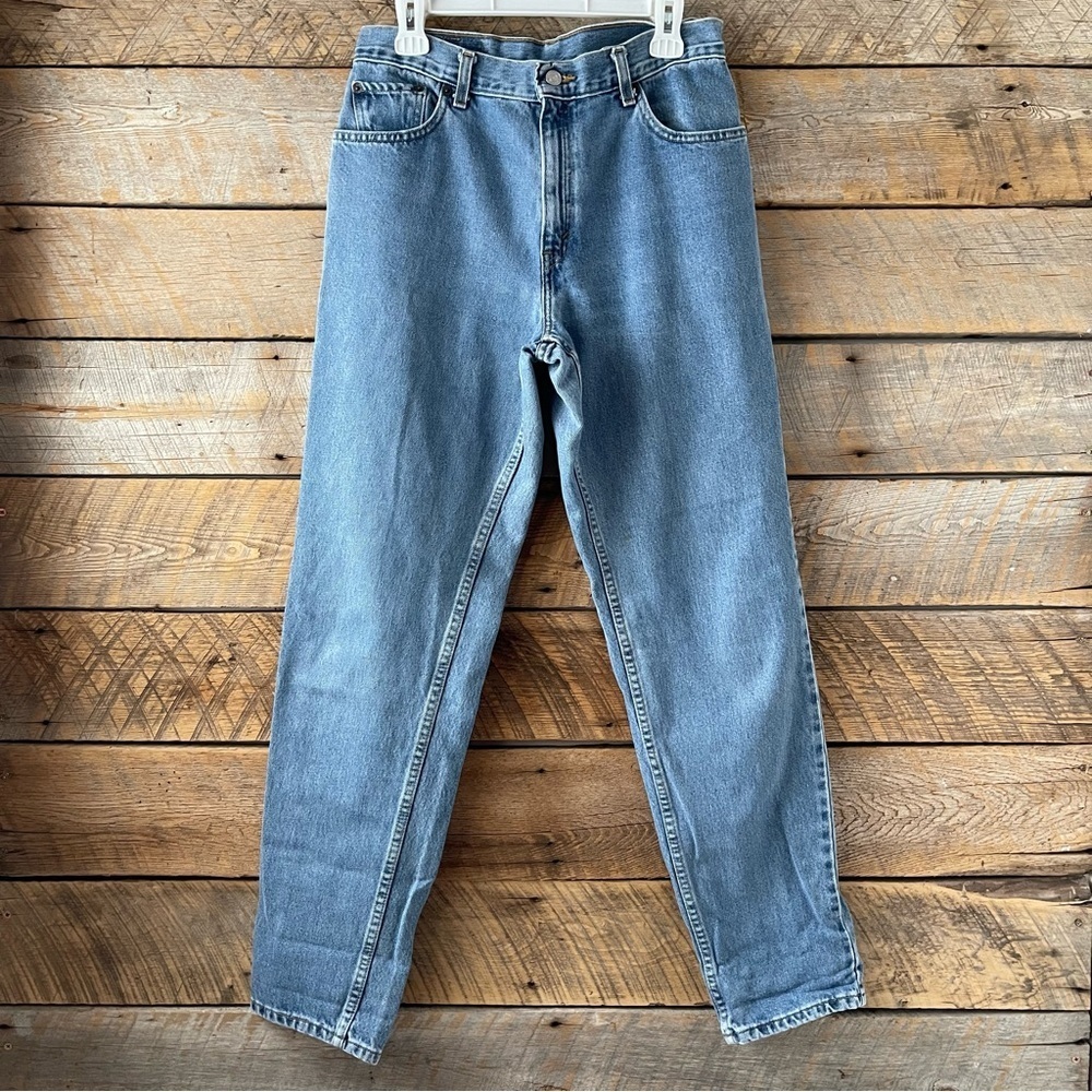 Vintage Levi's 550 Jeans Women’s SZ 13L Relaxed Fit Tapered Leg 100% Cotton 90s
